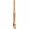 Ekena Millwork Saratoga Smooth Timber Gable Bracket, Western Red Cedar, 84"W x 28"H x 1 1/2"D x 3 1/2"F, 8/12 Pitch GBW084X28X0204SAR00SWR - alternate 3